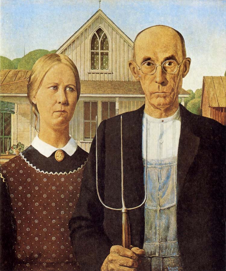 Grant Wood American Gothic